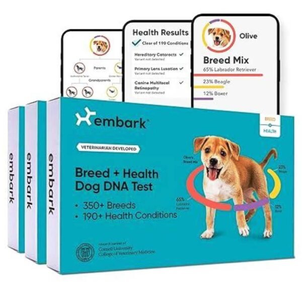 Embark Pet DNA Test Kit – Breed and health analysis