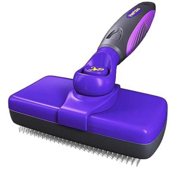 Hertzko Self Cleaning Brush – Reduces shedding
